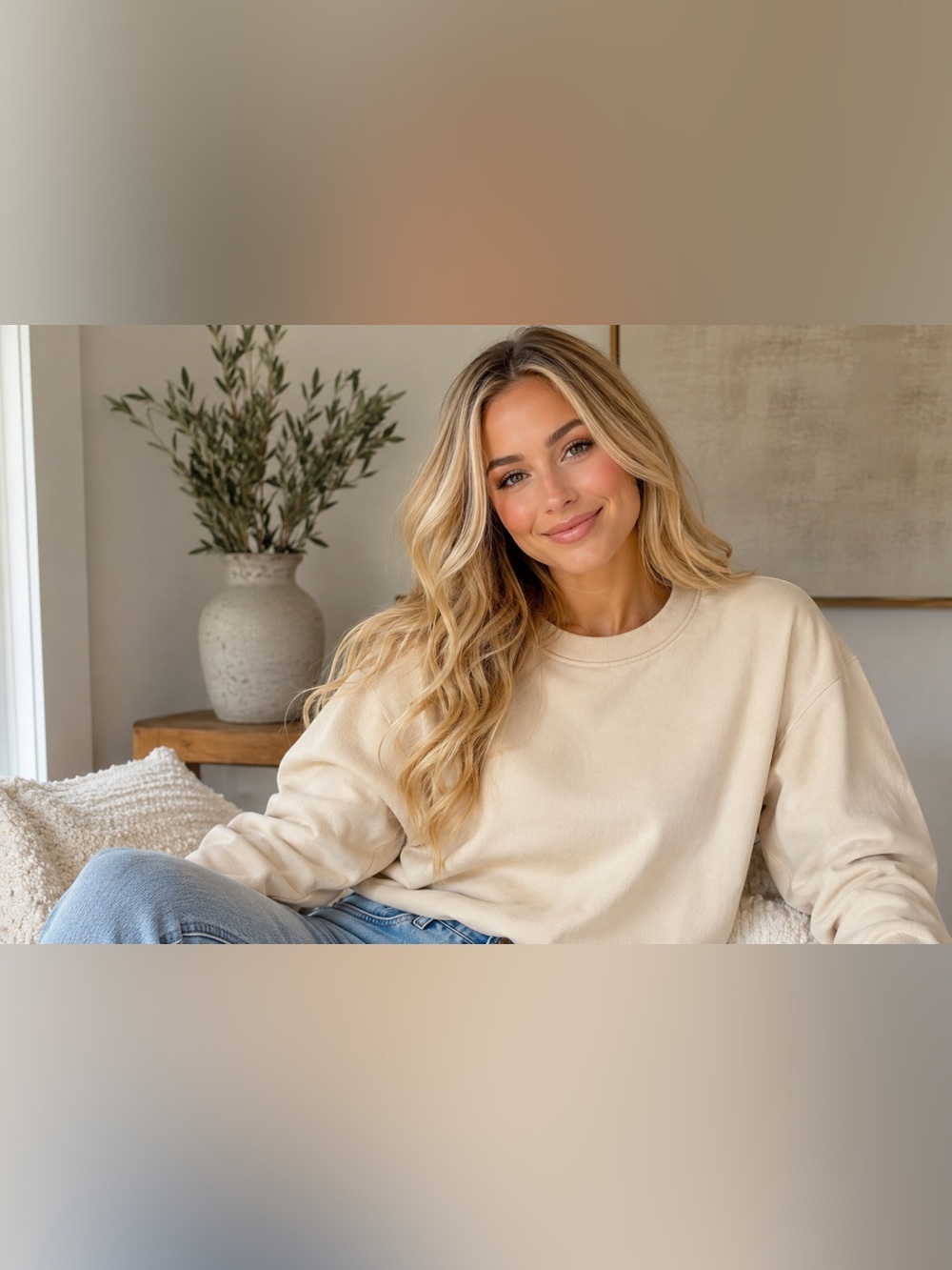 Reformation Emma Classic Crewneck Sweatshirt